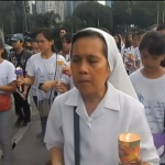 Católicos protestam nas Filipinas