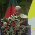 Em Bangladesh, papa Francisco alerta para o 'terrorismo da fofoca'