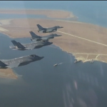 Estados Unidos e a Coreia do Sul realizam exercícios aéreos conjuntos de larga escala