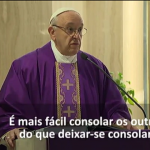 Negativismo e amargura impedem o ser humano de deixar-se consolar por Deus, diz Papa