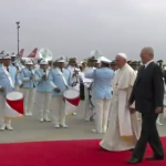 Papa Francisco chega ao Peru
