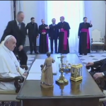Papa Francisco recebe presidente da Turquia