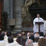 Papa preside Missa com missionários da misericórdia