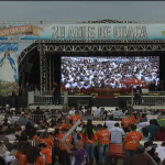 Festa de Pentecostes em Brasília reúne 500 mil em parque público