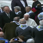 Em Roma, Papa Francisco recebe grupos de voluntários italianos