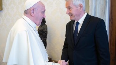 Secretário-Geral do Conselho da Europa visita o Papa