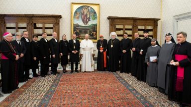 Papa Francisco recebe delegação luterana da Finlândia