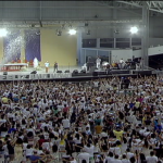 Milhares de peregrinos receberam o Ano Novo na Canção Nova