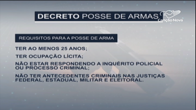 Decreto de Bolsonaro facilita a posse de armas no Brasil