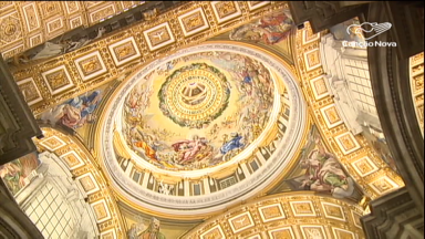 Fiéis podem contemplar nova iluminação na Basílica de São Pedro