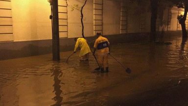 Chuva deixa o Rio de Janeiro em estágio de atenção