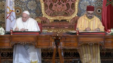 Papa e Rei Mohamed VI: Jerusalém, patrimônio comum das três religiões