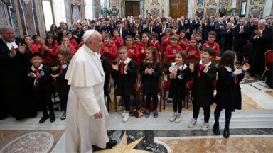 300 anos de La Salle: Papa Francisco recebe lassalistas em Roma