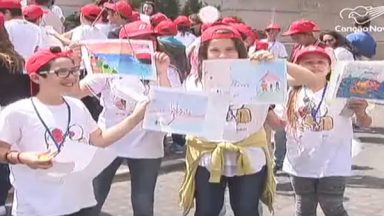 400 crianças irão de trem ou navio para ver o Papa no Vaticano