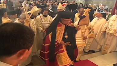 Em SP, fiéis greco-melquitas recebem visita especial de patriarca