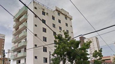 Prédio residencial desaba em bairro de classe média de Fortaleza
