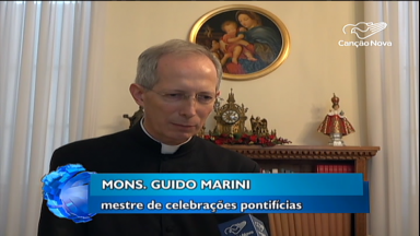 Monsenhor Guido Marini explica os detalhes da Missa de Natal em Roma