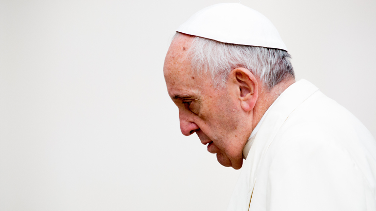 papa triste praca sao pedro daniel ibanez CNA Papa Francisco reza pelas vítimas das fortes chuvas em Petrópolis