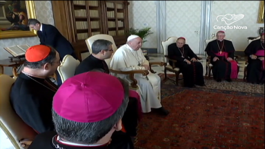 Bispos da Região Centro-Oeste se encontram com o Papa