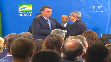 Presidente Bolsonaro dá posse a novos ministros da Casa Civil e Cidadania