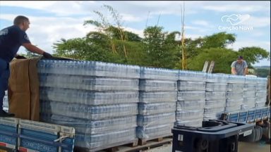 Canção Nova envia 12 mil litros de água a hospital de campanha em SP