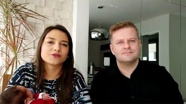 Em BH, família faz recepção criativa para recém-nascida