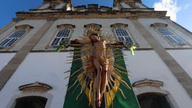 Imagem do Senhor do Bonfim irá peregrinar pelas ruas de Salvador