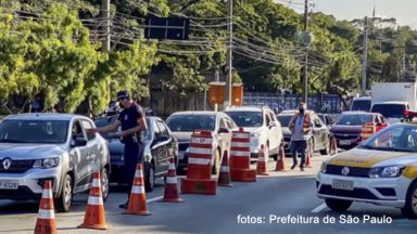 Prefeitura de SP suspende bloqueios em vias e avenidas