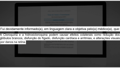 Ministério da Saúde libera o uso de cloroquina no tratamento da Covid-19