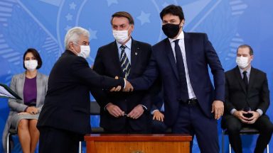 Fábio Faria toma posse como ministro das comunicações