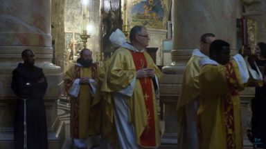 Basílica do Santo Sepulcro segue vazia, mas não menos importante