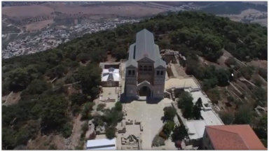 Acompanhe uma peregrinação virtual ao Monte Tabor, na Galileia