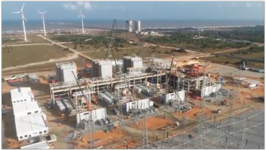 Presidente Bolsonaro inaugura usina termoelétrica em Sergipe