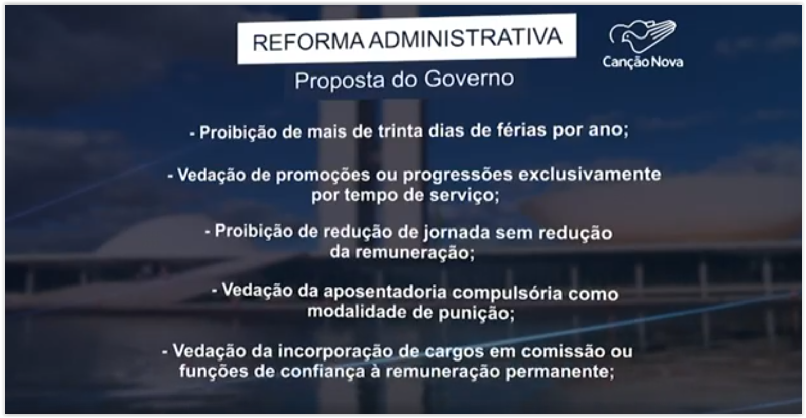 Congresso Recebe Proposta De Reforma Administrativa