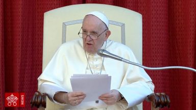 Papa: podemos sair melhores da pandemia se buscarmos o bem comum