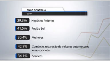 Aumenta o número de empregadores e trabalhadores por conta própria