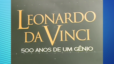 Mostra de Leonardo da Vinci pode ser visitada virtualmente
