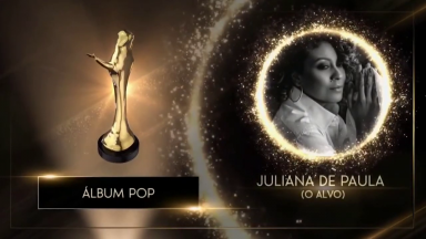 Juliana de Paula e Ziza Fernandes ganham o troféu Louvemos ao Senhor