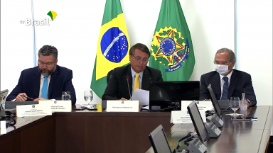 Bolsonaro fala sobre a parceria entre o Brasil e os países árabes