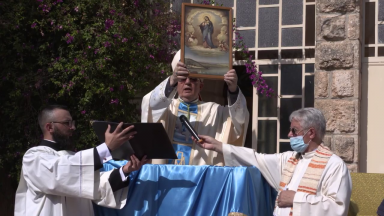 Jerusalém celebra a festa de Nossa Senhora Rainha da Palestina