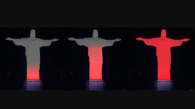 Cristo Redentor e Hemocentros homenageiam doadores de sangue