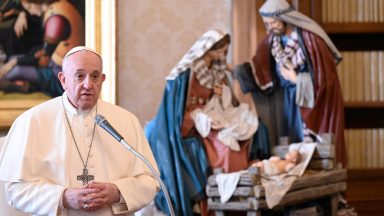Papa agradece orações e felicitações recebidas no Natal