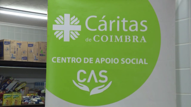 Cáritas de Coimbra distribui alimentos e brinquedos em Portugal