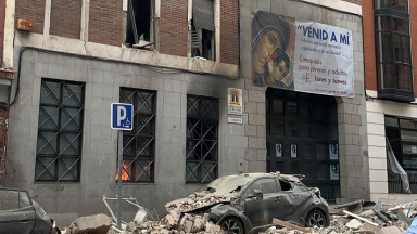 Explosão em prédio de uma igreja em Madri deixa mortos e feridos