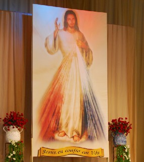 imagem de Jesus Misericordioso santa faustina