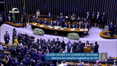 Cerimônia abre o Ano Legislativo no Congresso Nacional