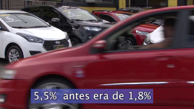 Venda de carros usados diminui depois do aumento do ICMS em SP