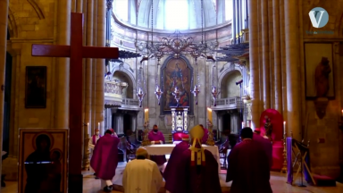 Em Portugal, Missa de Quarta-feira de Cinzas teve transmissão virtual