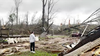 Tornados ao sul dos Estados Unidos deixam mortos e feridos