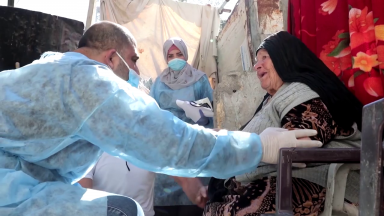 Centro Médico Cáritas de Gaza ajuda pacientes com o Coronavírus